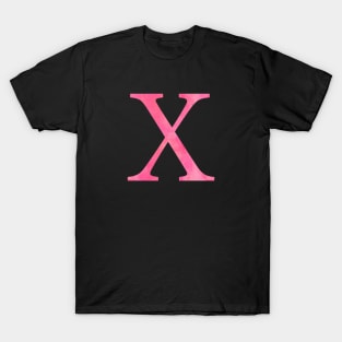 Pink X T-Shirt